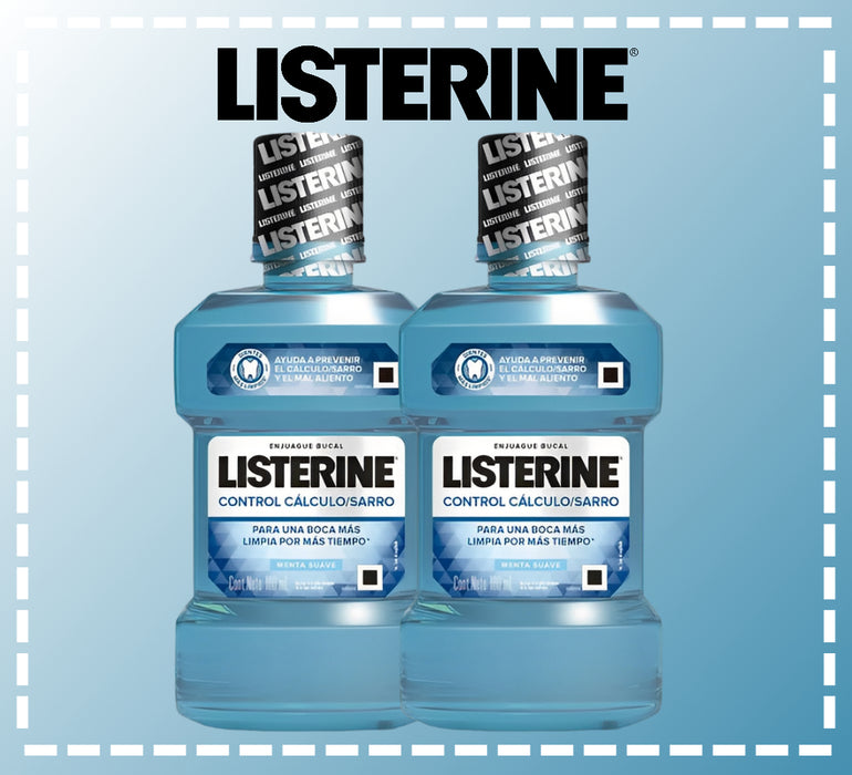 ENJUAGUE BUCAL LISTERINE 500 ML VARIEDADES