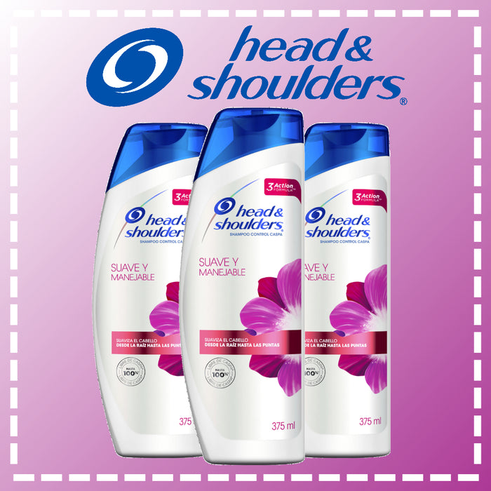 SHAMPOO HEAD & SHOULDERS 375 ML