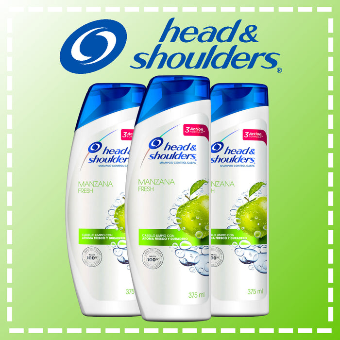 SHAMPOO HEAD & SHOULDERS 375 ML