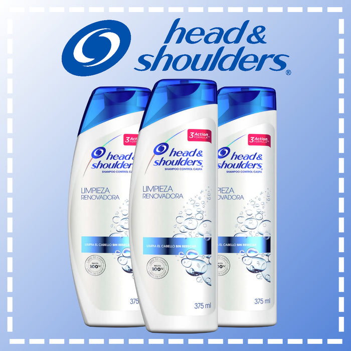 SHAMPOO HEAD & SHOULDERS 375 ML